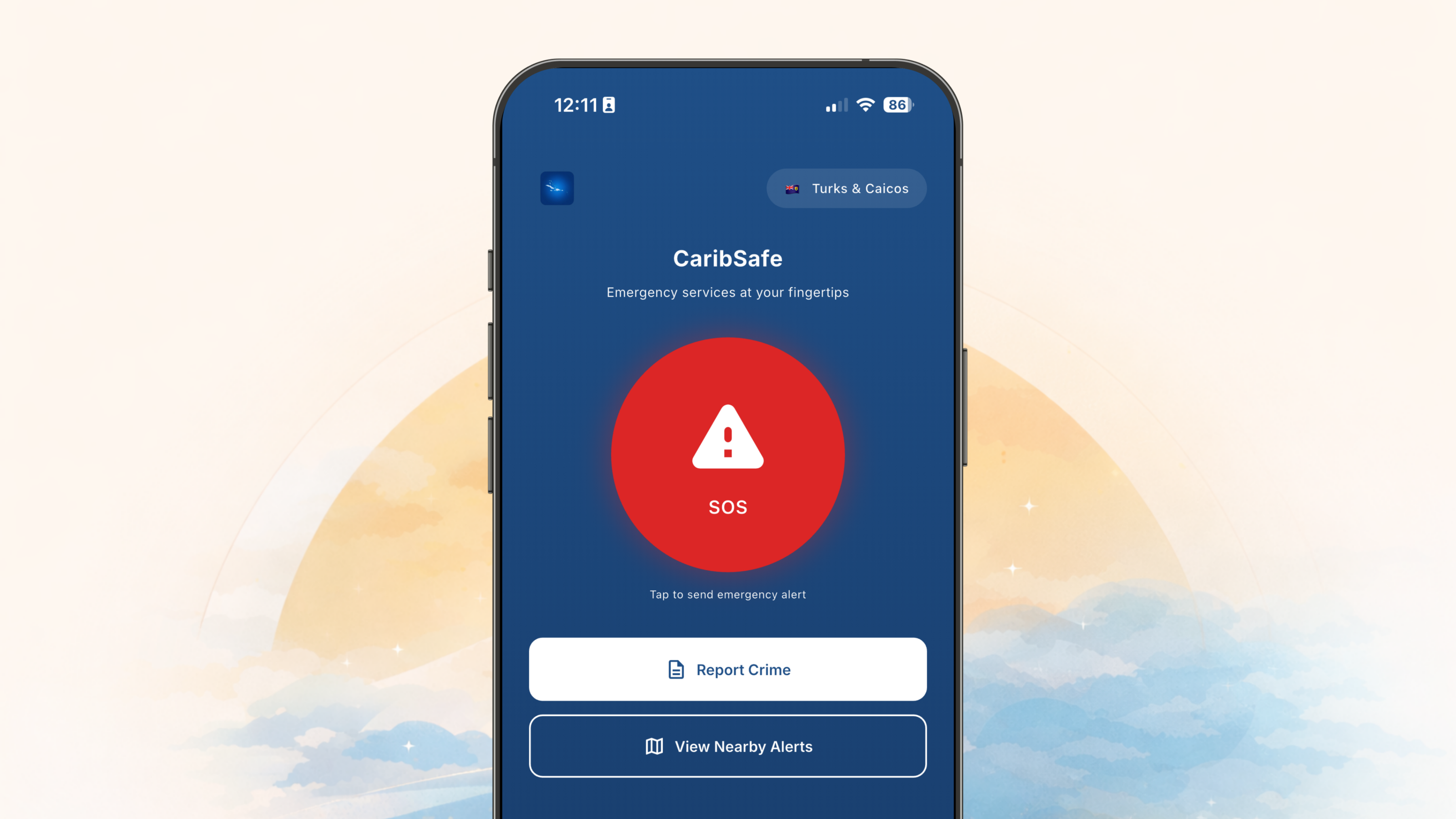 CaribSafe Features Background